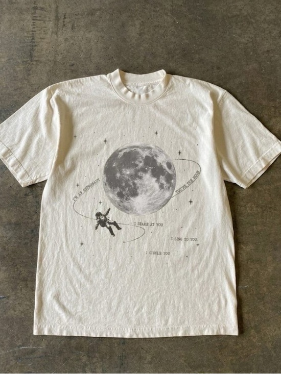 Gildan Tops - Vintage astronaut moon shirt, Noah orbiter tee